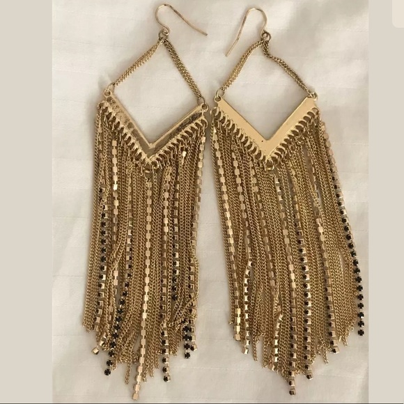 NWT Adia Kibur Tassel Earrings - Picture 5 of 6